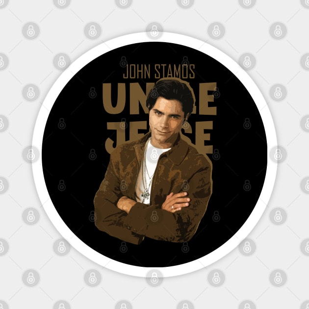 Uncle Jesse Magnet by nikalassjanovic